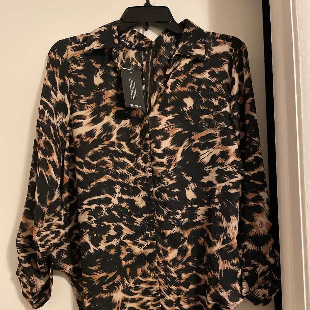 Leopard print shirt